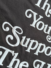 Definitive Selection - "Thank You For Supporting The Hood" Oversized Tee