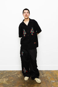 Pasdemer - "Magic" Embroidered Baggy Trousers