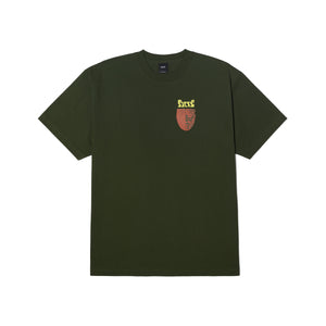 HUF - "Rhythms" Tee (Hunter Green)