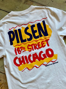 Definitive Selection - "Pilsen Bodega Sign" Heavy Weight Tee